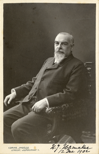 104907 Portret van H.J. Hamaker, geboren 1844, hoogleraar in de rechtsgeleerdheid aan de Utrechtse universiteit ...